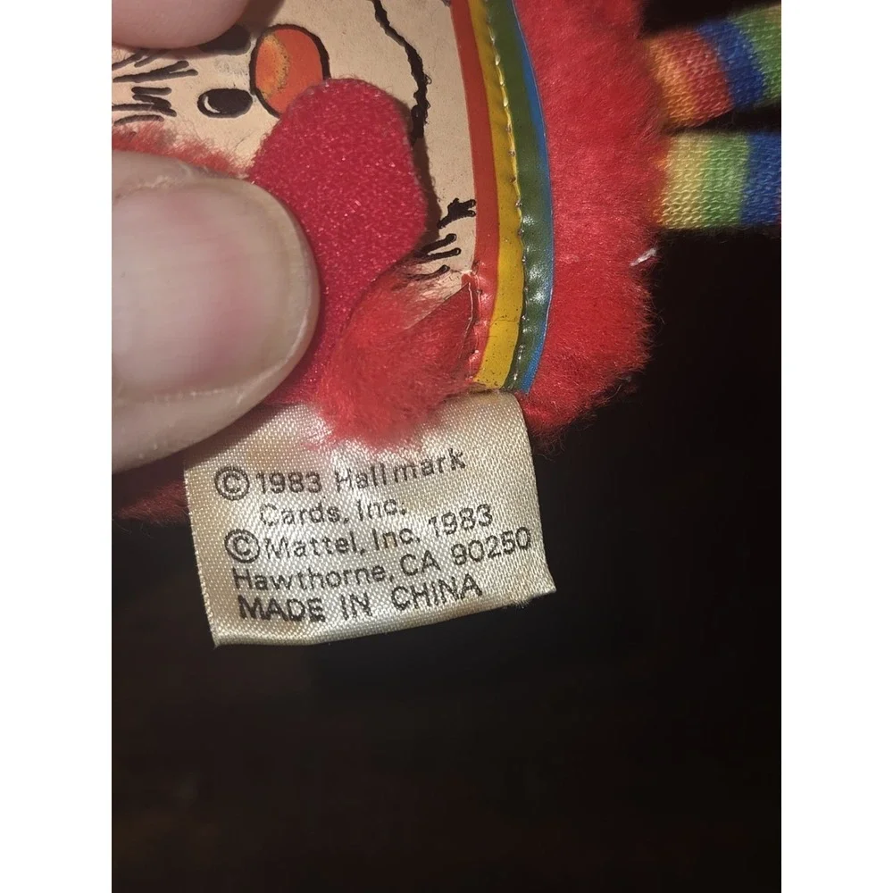 Vintage 1983 Hallmark Rainbow Brite plush doll 12 Inch And Twink Sprite